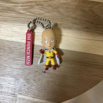 원펀맨 ONE PUNCH MAN 피규어 키체인 사이타마