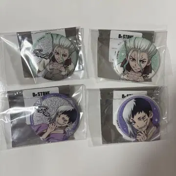 Dr.STONE 이시가미 센쿠/아사기리 겐 캔뱃지