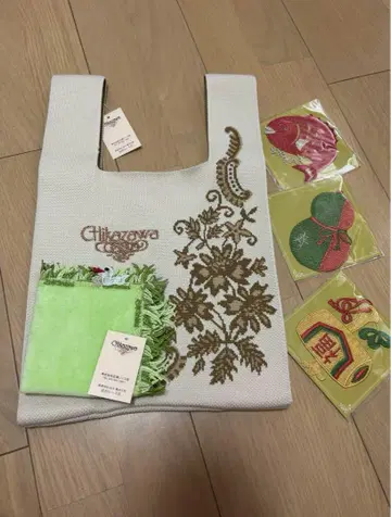 친택 레이스 니트 백 & 타월 손수건 & 설날 장식, 코스터,