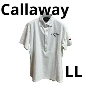 [새상품급] Callaway 캘러웨이 레드 라벨 남성용 피케 셔츠 LL
