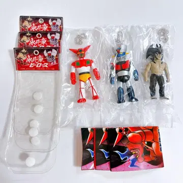 나가이 고 히어로즈 볼 체인 마스코트 데빌맨 풀컬러 3종