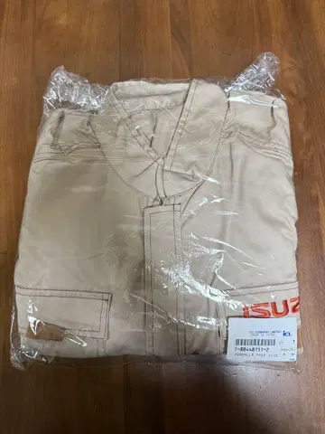 ISUZU 작업복 프리 사이즈 미사용 새상품