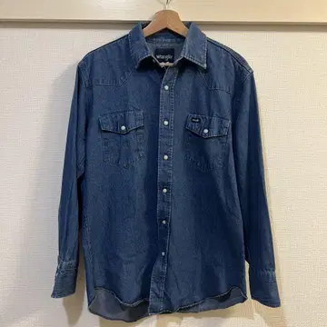 WRANGLER 웨스턴 셔츠 90s L 정도 MS70199