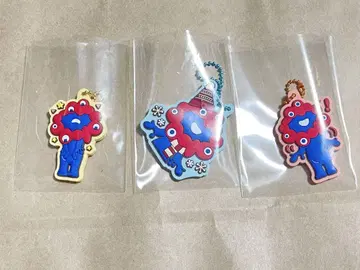 미야쿠미야쿠 통통 고무 마스코트 비스킷 비스킷 키링