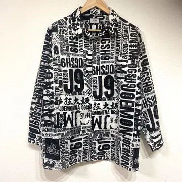 JOE MONTANA OGSH9 오픈 카라 셔츠 수이쿄 오사카