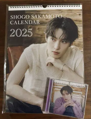 사카모토 쇼고 2025년 달력 & CD