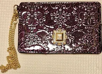 안나수이/ANNA SUI 루미 카드 케이스 퍼플
