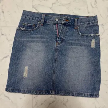 초레어 산리오 Y2K 헤이세이 레트로 데님 스커트
