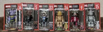 1번 복권 MARVEL STUDIOS BE@RBRICK 6점 세트 마블