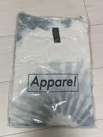 Appare! 하차케 셔츠 타이다이 화이트 프리 사이즈
