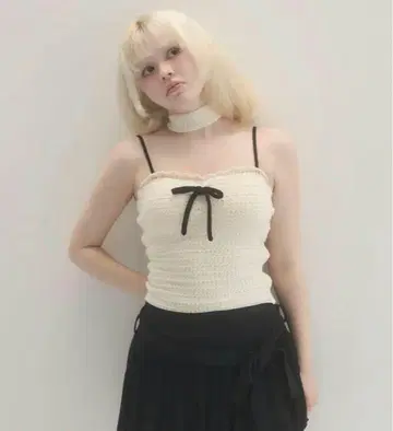 andmary Sui ribbon tops ivory