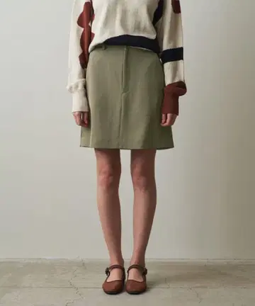 steven alan 트윌 미니 스커트