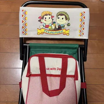 [ 미사용 새상품 ] 후지야 페코짱 페코포코 피크닉 체어 에어컨 백 포함