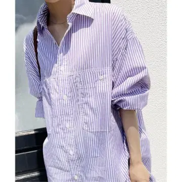 스트라이프 셔츠 새상품급