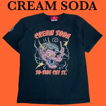 CREAM SODA 크림 소다 리젠트 드래곤 T셔츠 XL