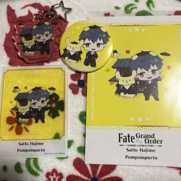 산리오 FGO 사이토 하지메 아크릴 키링 엽서 등