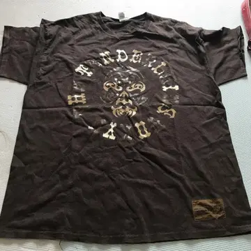 텐더 로인 T셔츠 XL 브라운