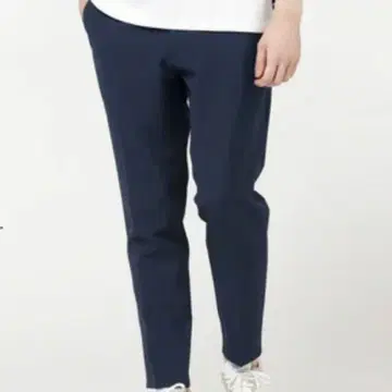THE CITY 슬림 테이퍼트 팬츠 네이비 사이즈 M