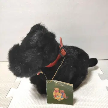 레트로 Harrods 스코티시 테리어 봉제 인형