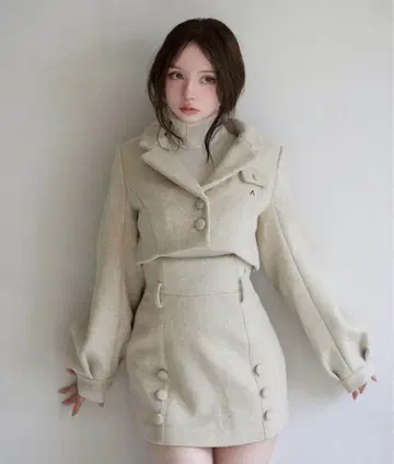 ANDMARY Blair short jacket beige