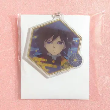 귀멸의 칼날 체인지 키링 렌티큘러 토미오카 기유