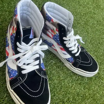 반스 VANS 스케이트 하이 스니커즈 26cm