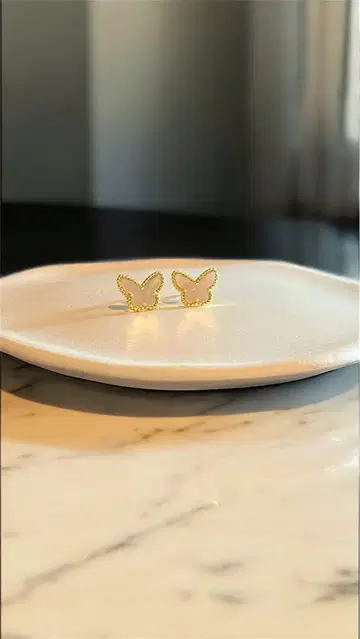 버터플라이 귀걸이 미니