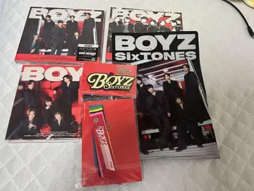 SixTONES BOYZ 3장 세트 특전 포함