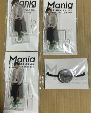 SnowMan 아크릴 스탠드 Mania 아베 료헤이 3개 세트