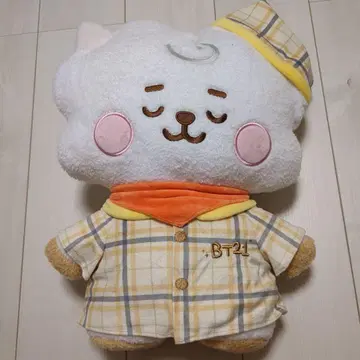 BT21 LINEFRIENDS RJ 탓톤 봉제 인형 L 네톤