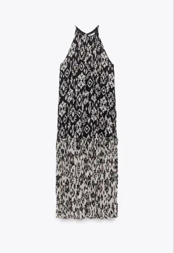 ZARA 홀더넥 원피스