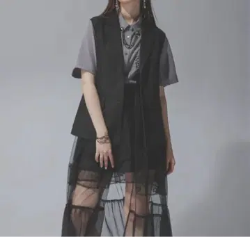 HARE 2WAY 베스트 원피스