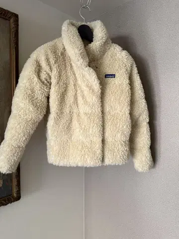 Patagonia 보아 자켓 크림