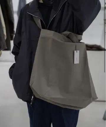 Kontor / brushed cotton big tote bag