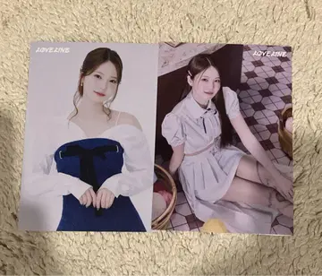 NiziU 아야카 LOVE LINE 랜티큘러 2장
