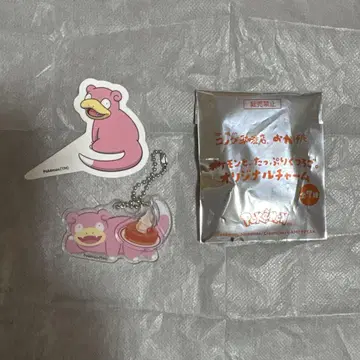 포켓몬 슬립 아크릴 키링 세트 미사용 새상품 야돈 참