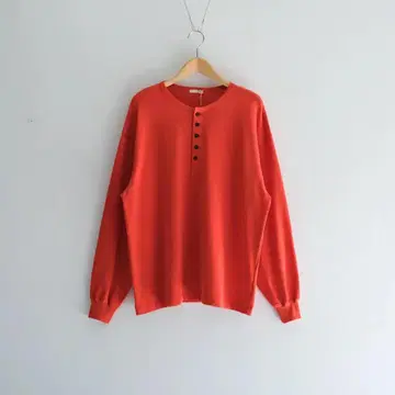 25ss ulterior 헨리넥 긴팔 티셔츠 사이즈 4