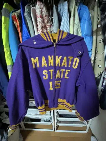 MAHAWALD CO. STATE 60s 바시티 자켓 vintage