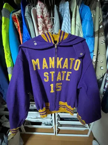 MAHAWALD CO. STATE 60s 바시티 자켓 vintage