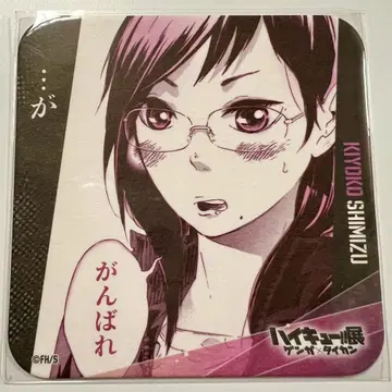 하이큐 청춘 격려 코스터 키요코