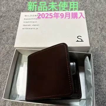 와일드 스완스 그라운더 지갑 초코 미사용 새상품