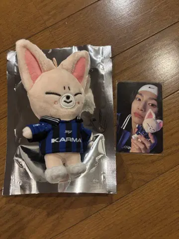 폭시니 봉제 인형 아이엔 포토 카드