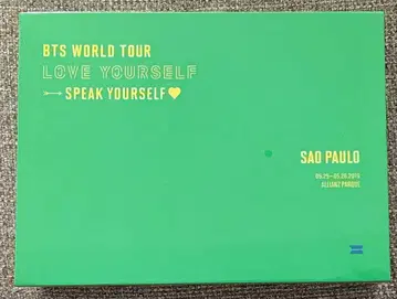 BTS love yourself 상파울루 DVD 일본어 자막