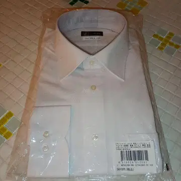 i shirt 아이셔츠 긴팔 화이트 목둘레 43cm 화장 80cm