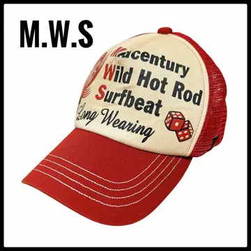 MWS 메쉬 캡 M.W.S. 조절기능 새상품급