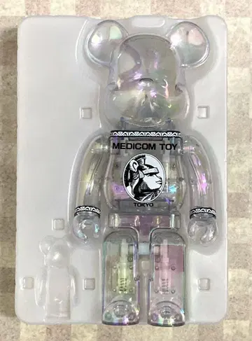 베어브릭 CENTURION CLEAR CHROME Ver.