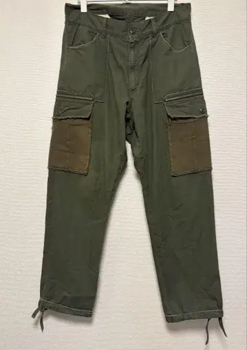 whiz limited x post 오버롤 가공 카고 팬츠