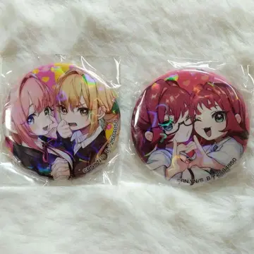 너에게 푹 빠져버린 100명의 그녀 100카노 캔뱃지