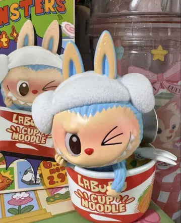 POP MART Wacky Mart 피규어 Cup Noodle
