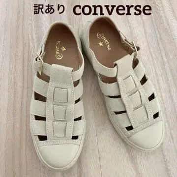 하자품 새상품급 컨버스 올스타 구르카 샌들 카키 23cm